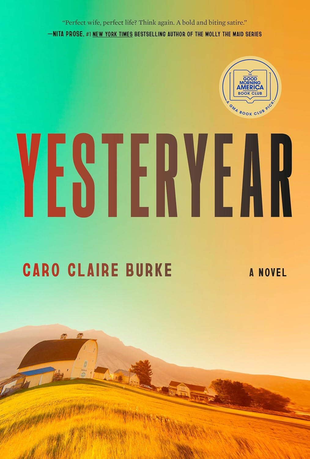 Yesteryear A Novel Knopf Hardcover Book New York Times Bestseller GMA Book Club