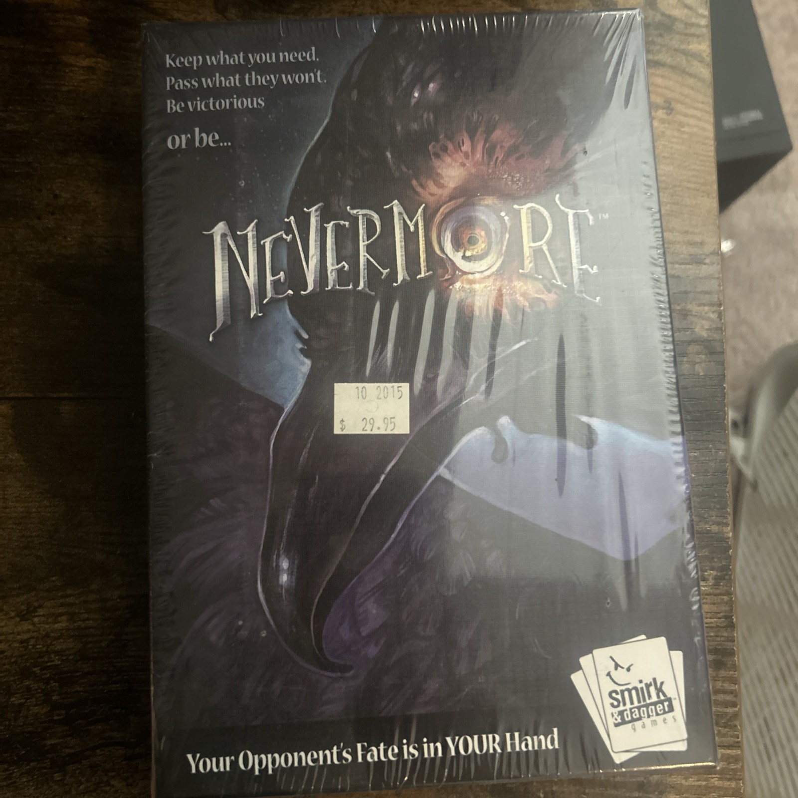 Nevermore : N/a by Smirk & Dagger (2015, Game) Tabletop Game