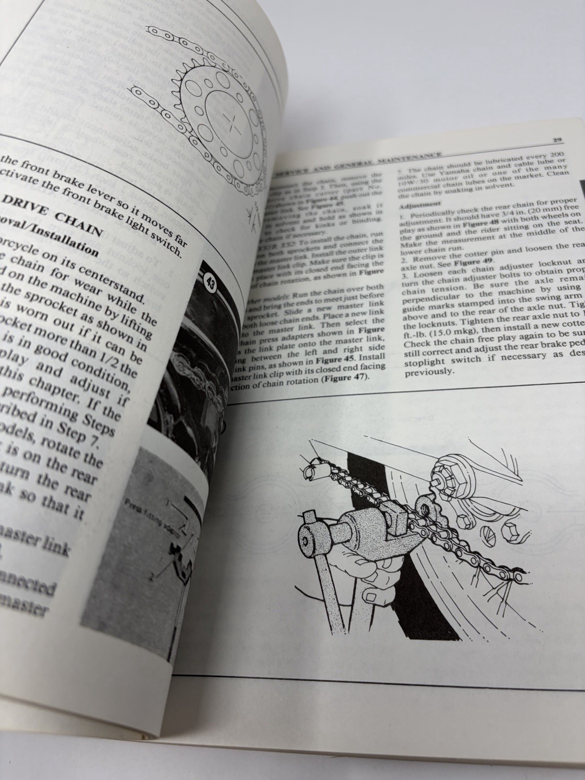 YAMAHA 650cc Twins 1970 – 1982 Clymer Service Repair Performance Manual Book