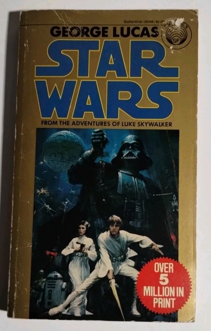 Star Wars From The Adventures Of Luke Skywalker 1980 1st Ed 22nd Print Paperback