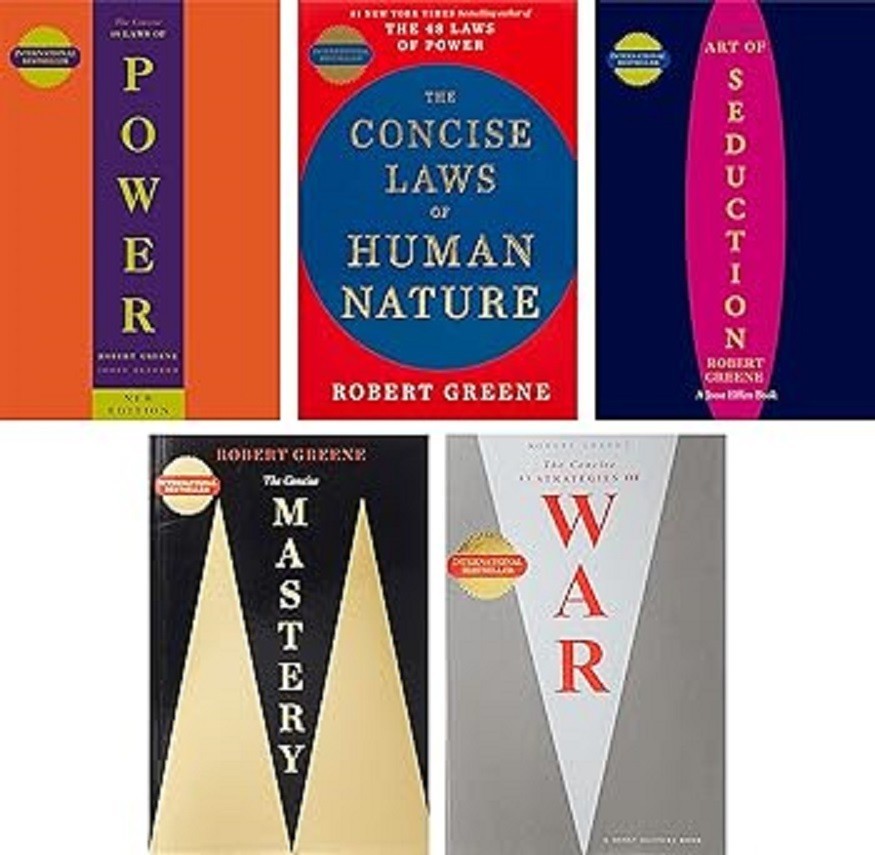 5 Books Set By Robert Greene Paperback J160