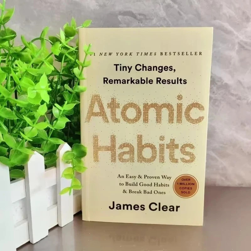 Atomic Habits James Clear Paperback Self Help Book Build Good Habits