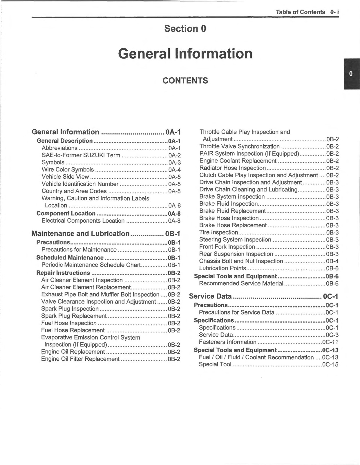 SUZUKI SV650 Motorcycle Service Manual 2017-2019 – LOOP BIND – TOUGH COVERS