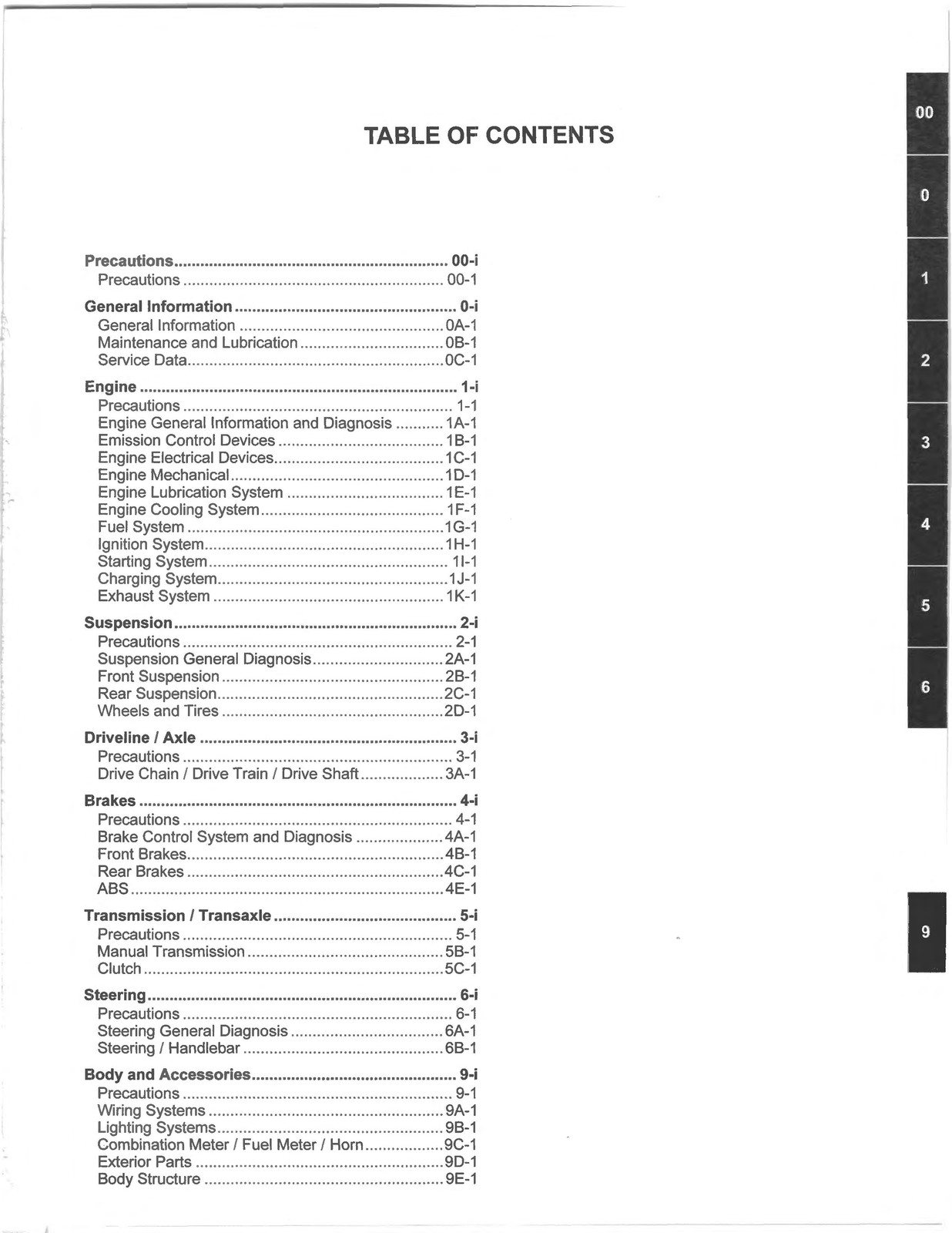 SUZUKI SV650 Motorcycle Service Manual 2017-2019 – LOOP BIND – TOUGH COVERS