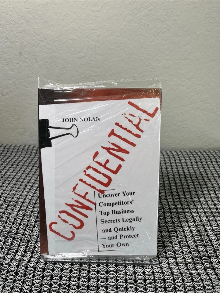 CONFIDENTIAL WRITTEN BY JOHN NOLAN BRAND NEW PAPERBACK